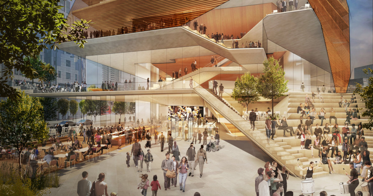 First concept design for Centre For Music released - News