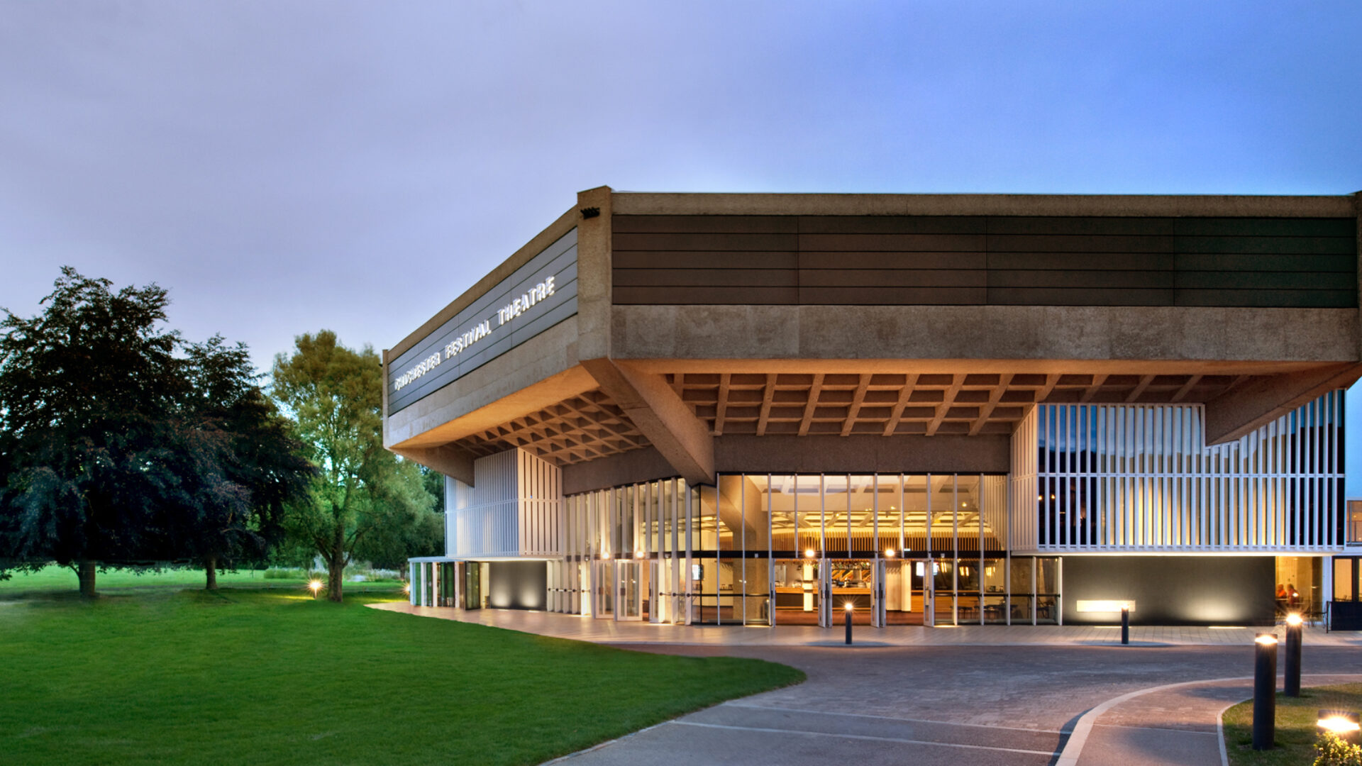 Exterior of Chichester Festival Theatre