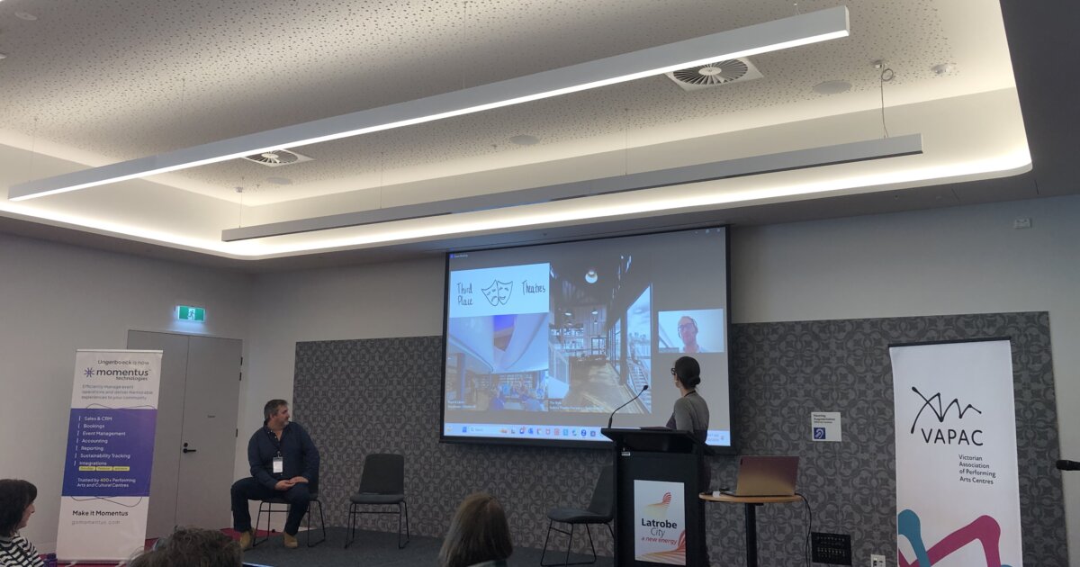 Theatre Consulting Insights from Charcoalblue at VAPAC 2023 in Australia News Charcoalblue