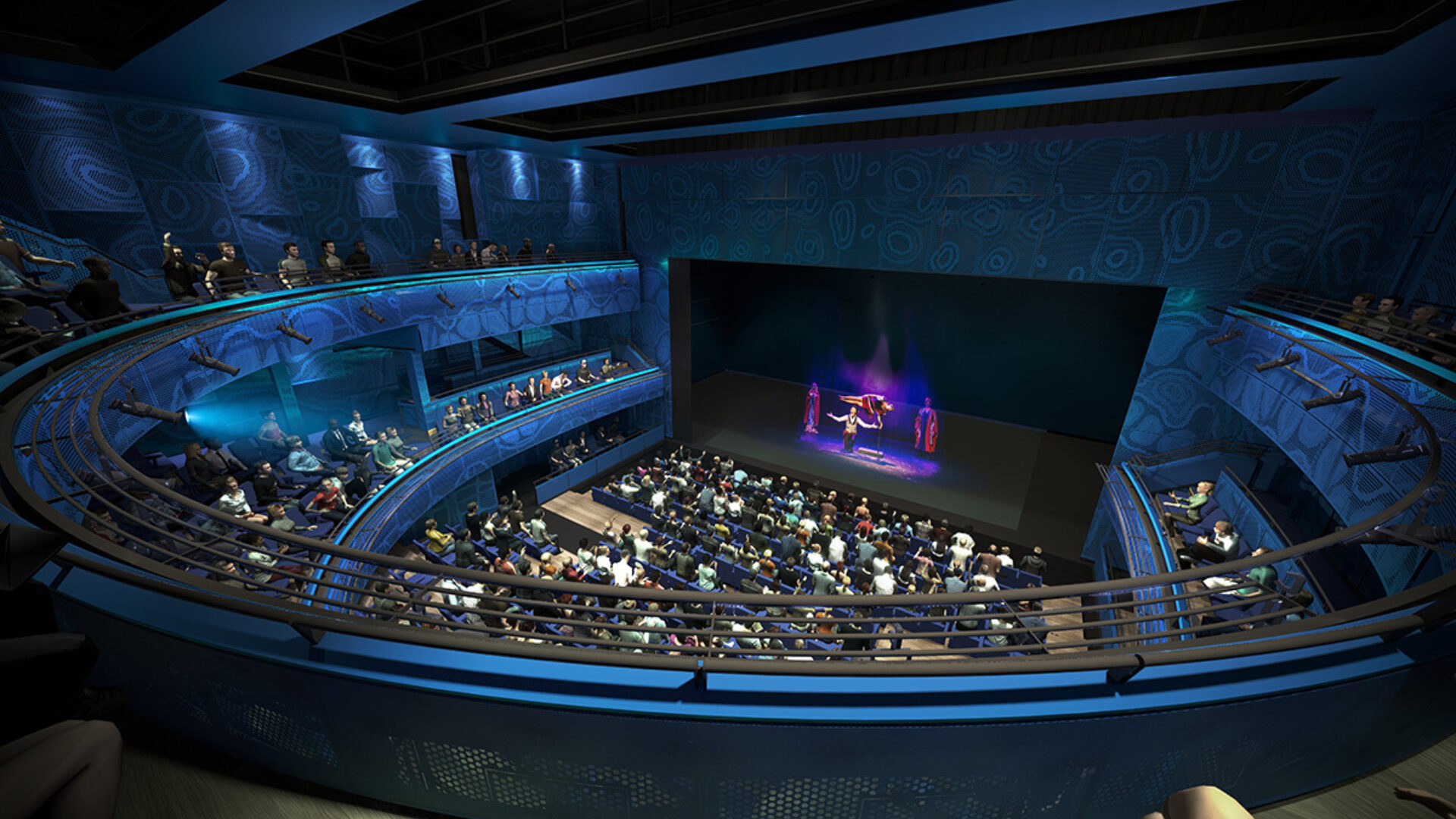 Geelong Arts Centre - Theatre & Venue Design - Charcoalblue